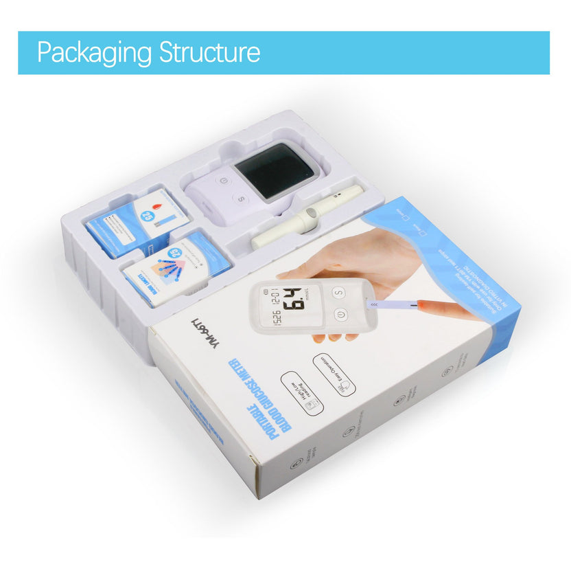 Sale Upto 50%🔥Blood Glucose Meter Diabetes Test Kit