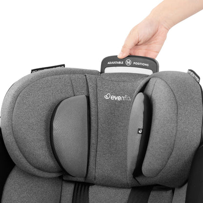 Gold Revolve360 Extend All-In-One Rotational Car Seat with Sensorsafe (Moonstone Gray)