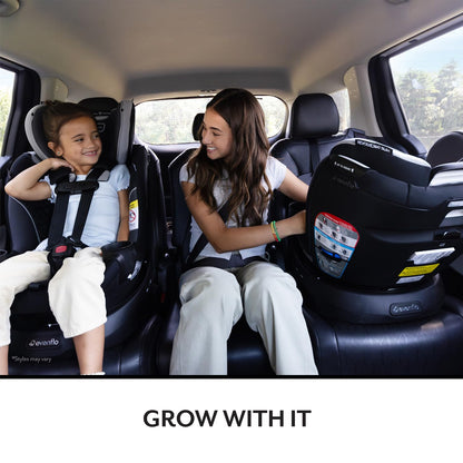 Revolve360 Slim 2-In-1 Rotational Car Seat (Canton Black)