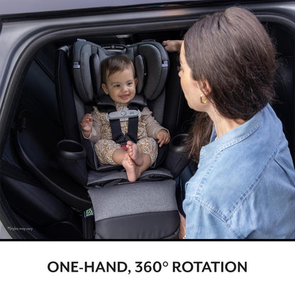 Gold Revolve360 Extend All-In-One Rotational Car Seat with Sensorsafe (Opal Pink)