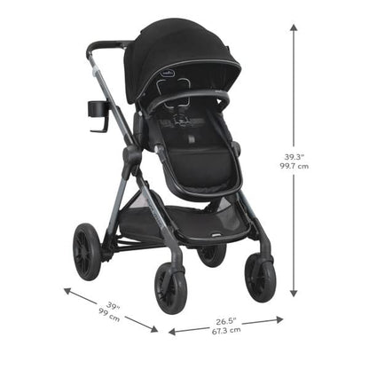 Pivot Xpand Modular Stroller (Ayrshire Black)