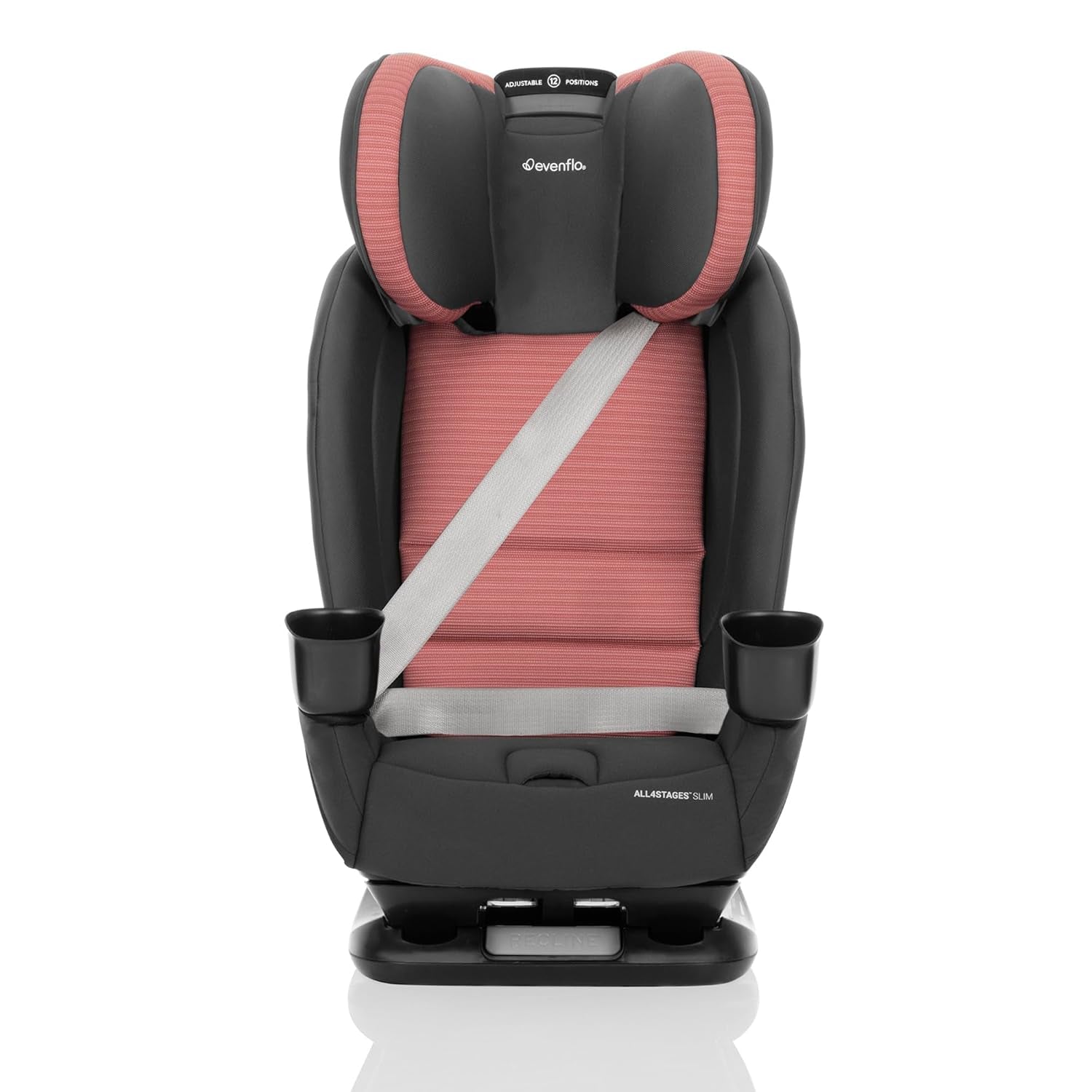 All4Stages Slim 4-In-1 Convertible Car Seat (Sanibel Pink)