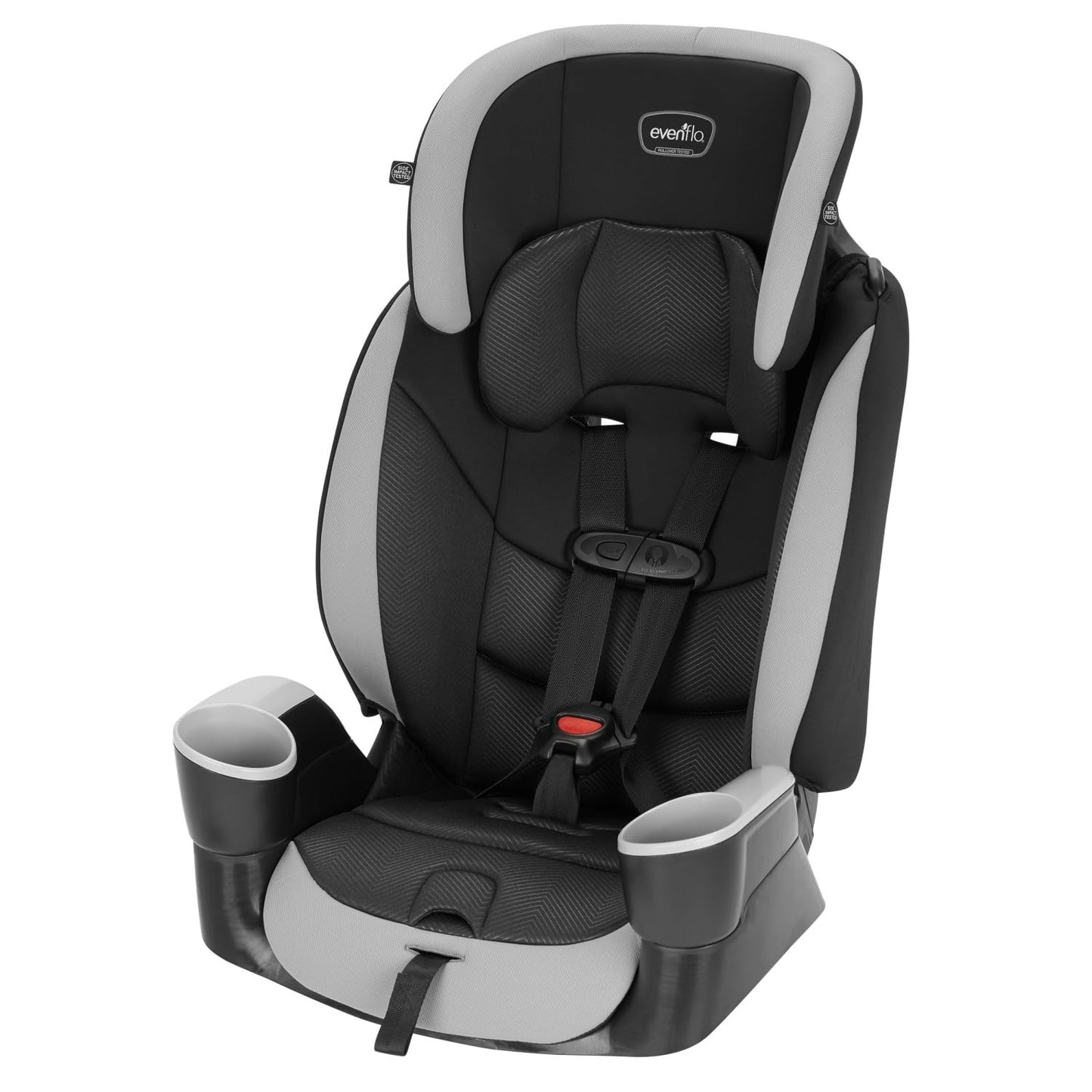 High-Back Booster Car Seat with Harness, 22 to 110Lbs, Maestro Sport, Granite Gray