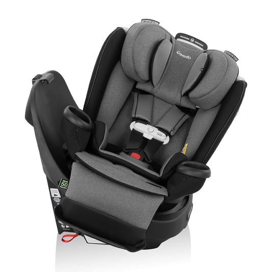 Gold Revolve360 Extend All-In-One Rotational Car Seat with Sensorsafe (Moonstone Gray)