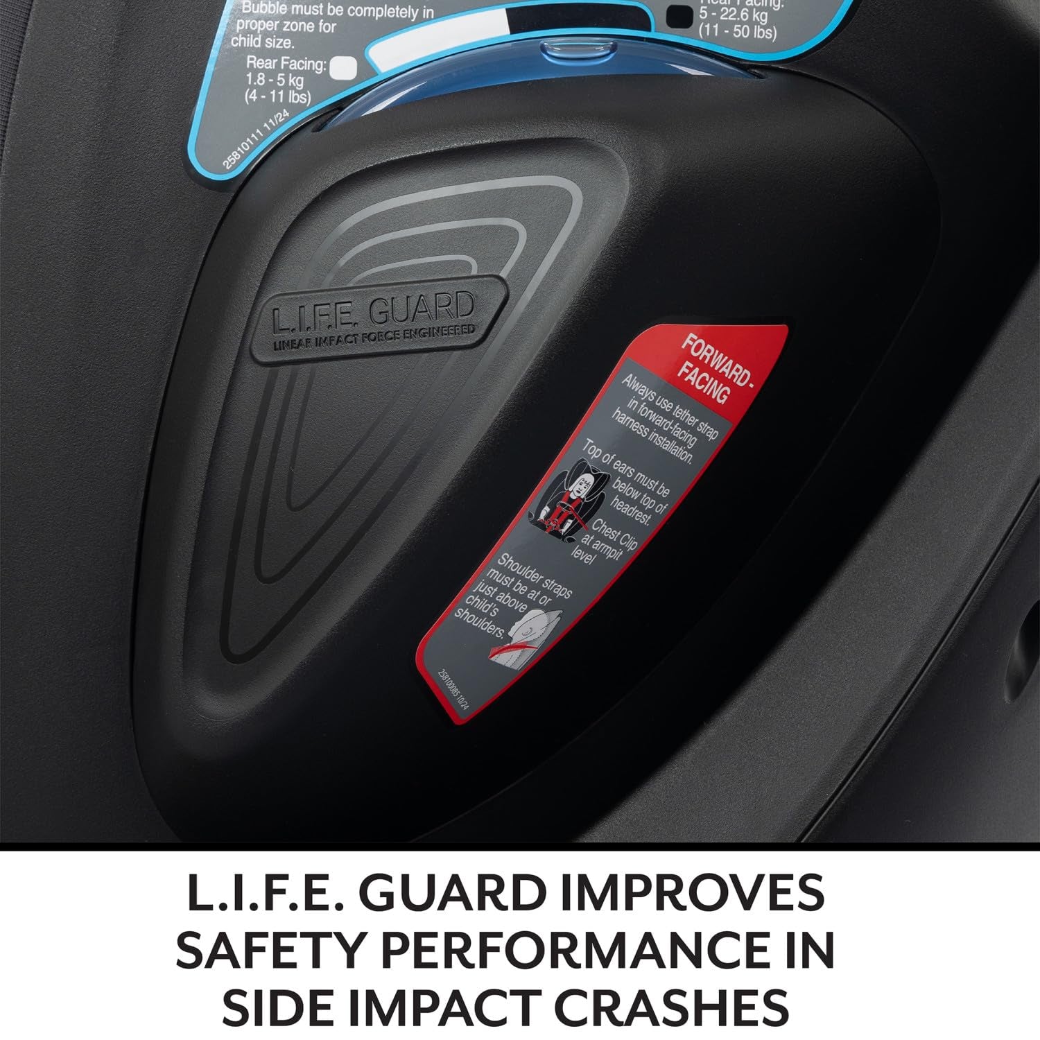 Revolve360 Slim 2-In-1 Rotational Car Seat (Canton Black)