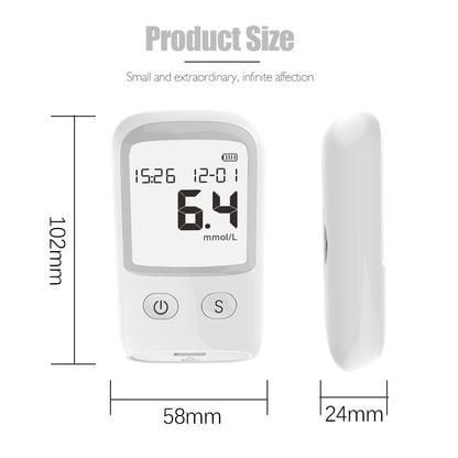 Sale Upto 50%🔥Blood Glucose Meter Diabetes Test Kit