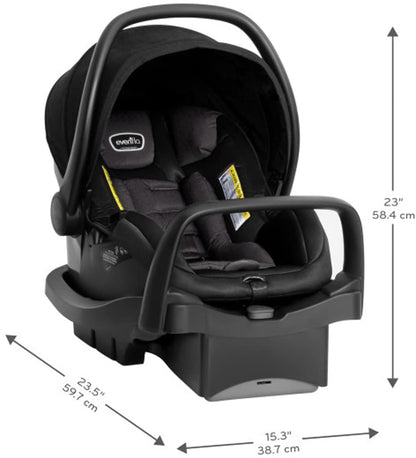 Pivot Suite Modular Travel System with Litemax Infant Car Seat, Dunloe Black
