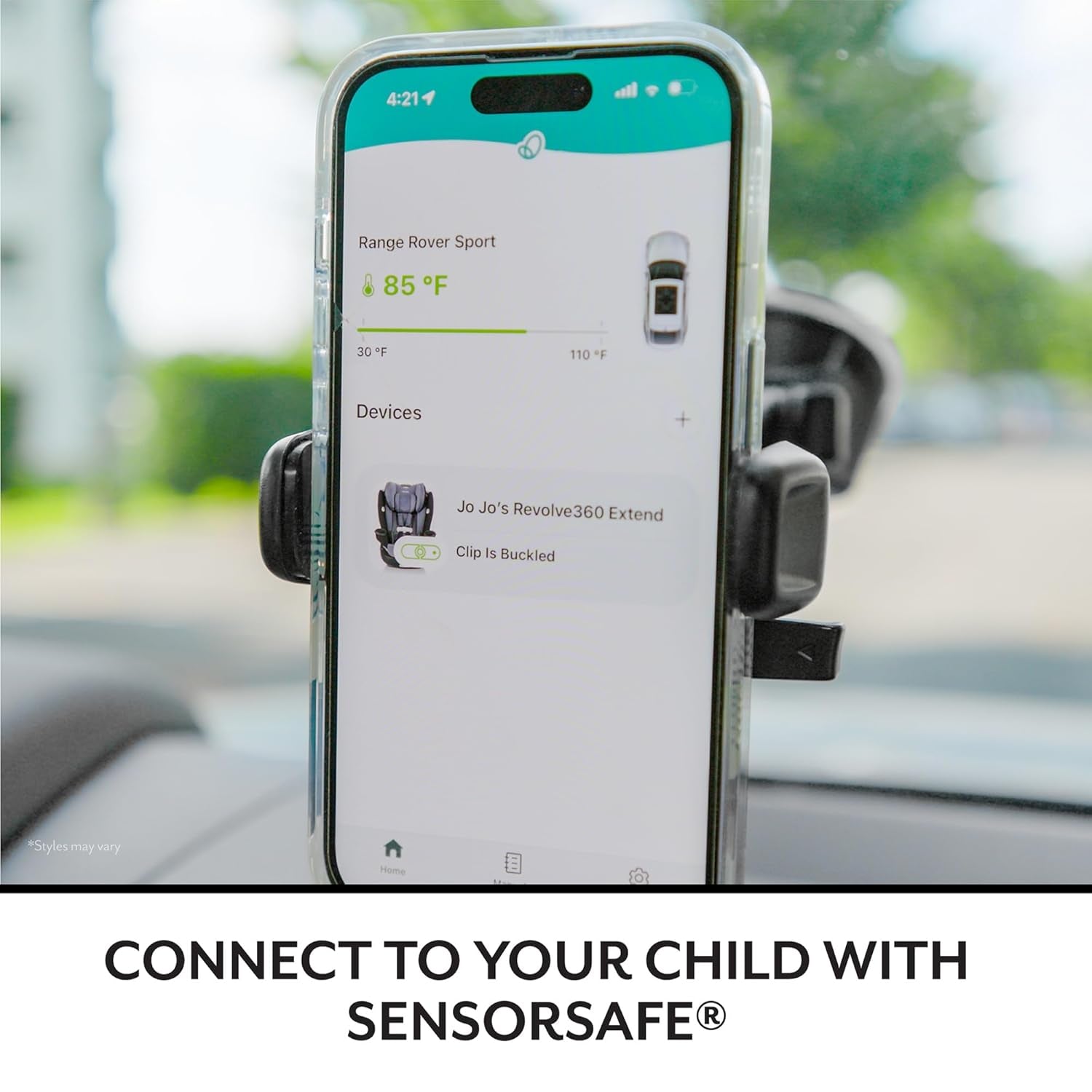 Gold Revolve360 Extend All-In-One Rotational Car Seat with Sensorsafe (Opal Pink)