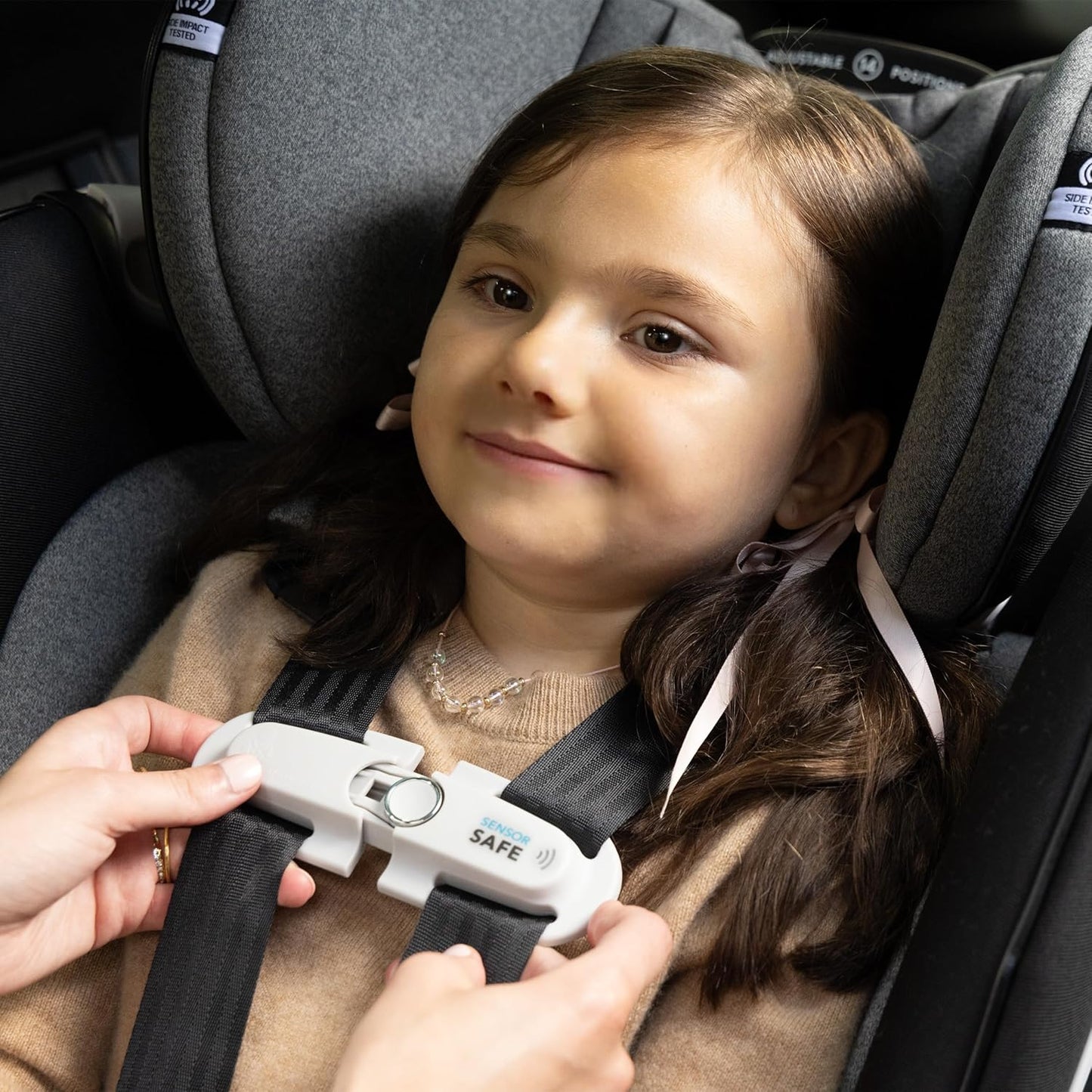 Gold Revolve360 Extend All-In-One Rotational Car Seat with Sensorsafe (Moonstone Gray)