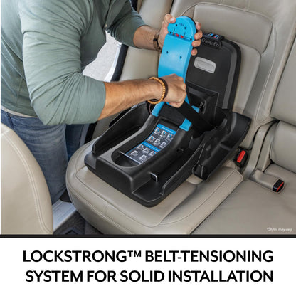 Gold Shyft Dualride with Carryall Storage Infant Car Seat and Stroller Combo (Opal Pink)