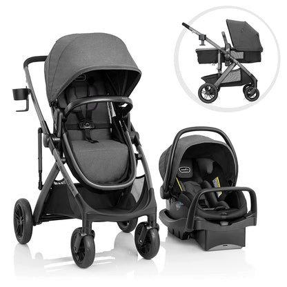 Pivot Suite Modular Travel System with Litemax Infant Car Seat, Dunloe Black