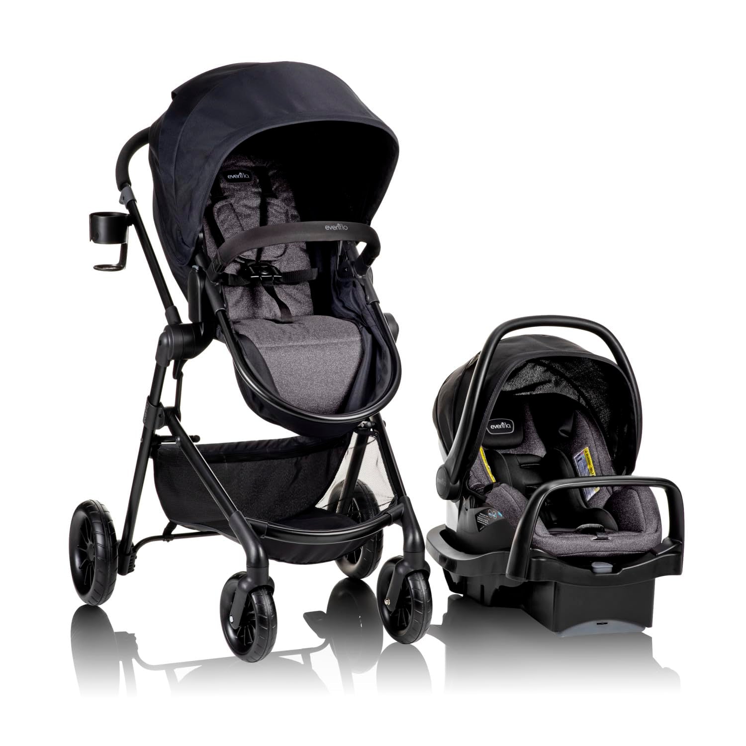 Pivot Modular Travel System with Litemax Infant Car Seat (Casual Gray)