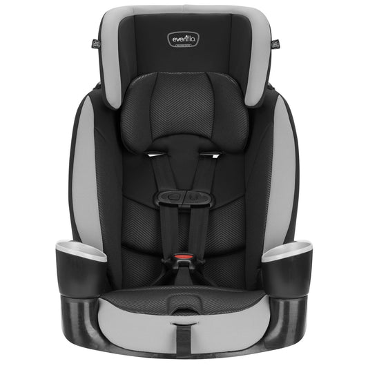 High-Back Booster Car Seat with Harness, 22 to 110Lbs, Maestro Sport, Granite Gray